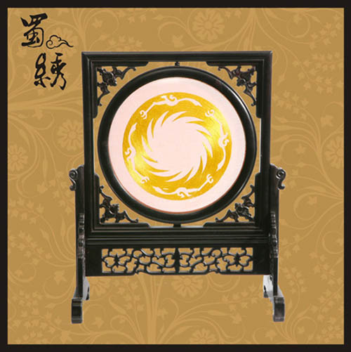 成都礼品公司，蜀绣太阳神鸟